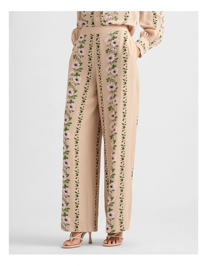 Celestine Pant in Natural Multi image 2