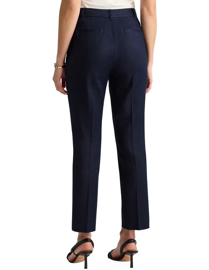 Phillip Linen Blend Pant in Navy image 4