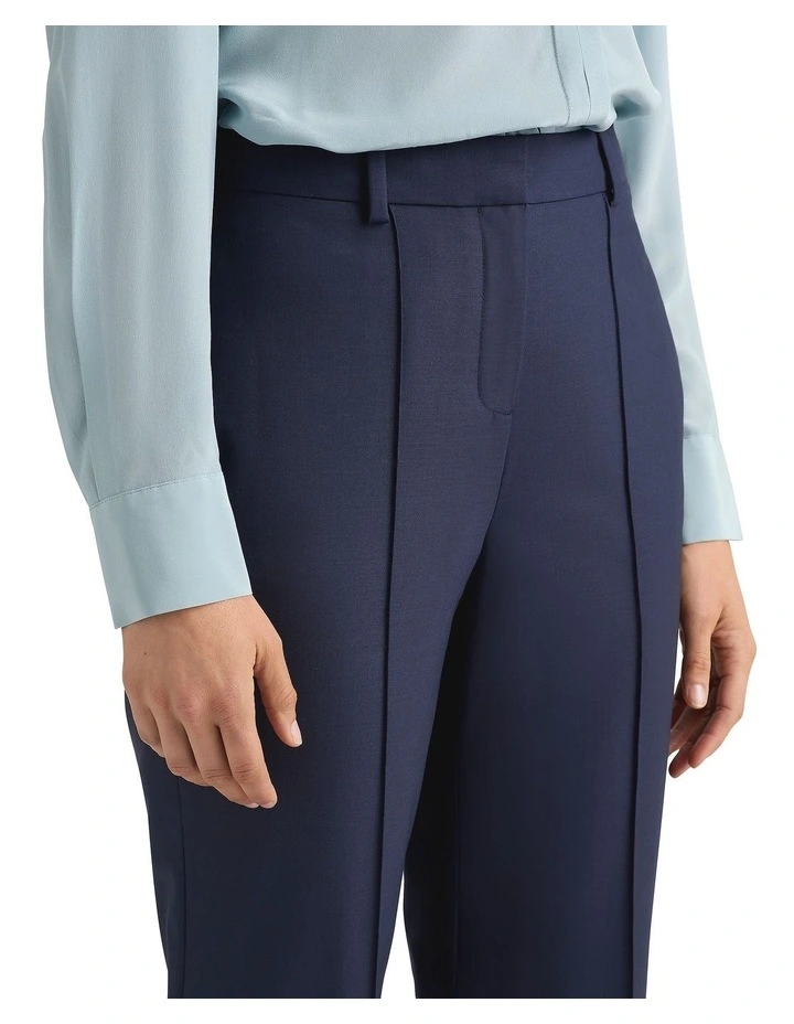 Hugo Wide Leg Pant in Navy image 2