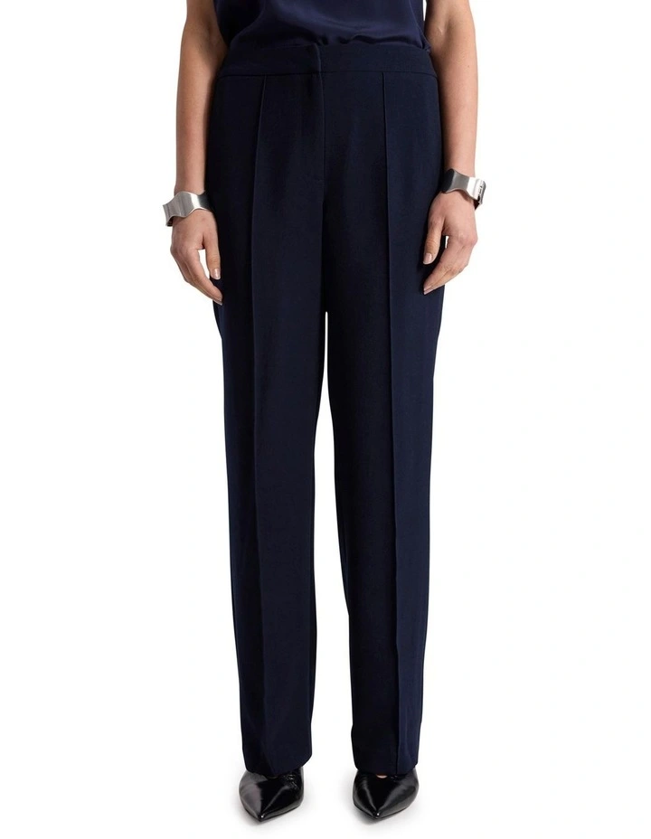 Braxton Wide Leg Pant in Navy image 2