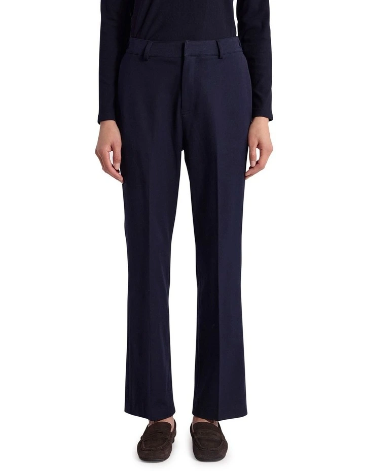 Cedric Straight Leg Pant in Navy image 2