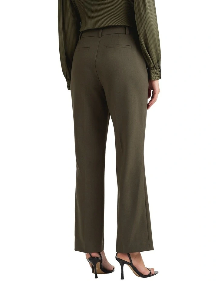 Arthur Wool Blend Pant in Olive image 2