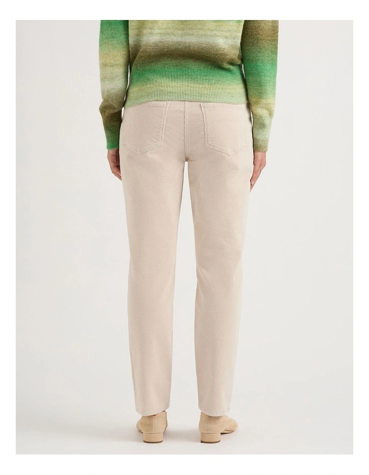 Celine Corduroy Pant in Bone image 3
