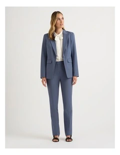 Sebastian Wool Blend Pant in Slate