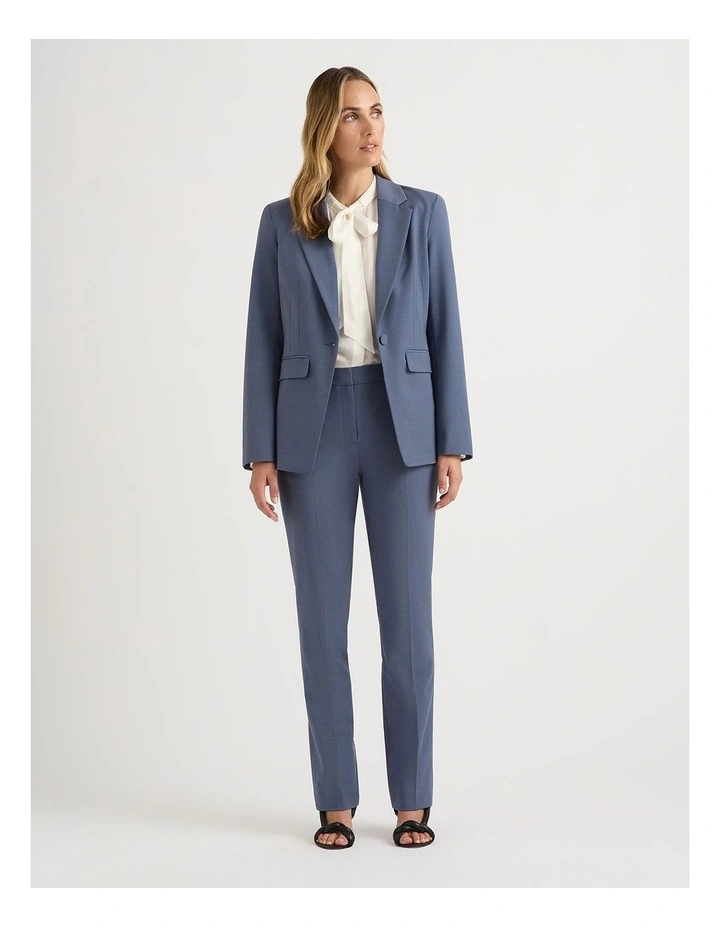 Sebastian Wool Blend Pant in Slate image 1