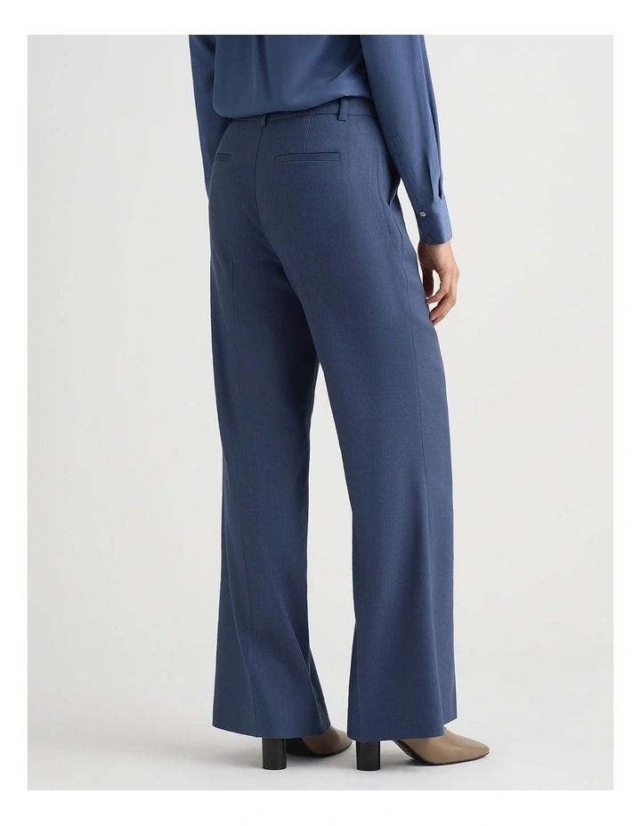 Chaya Linen Blend Pant in Steel Blue image 3