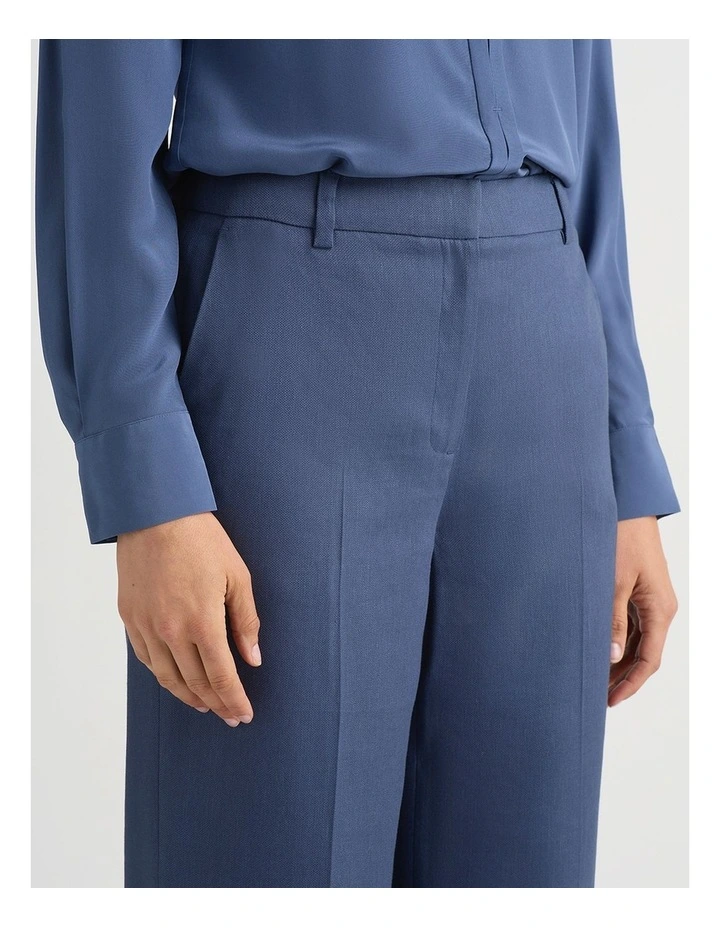 Chaya Linen Blend Pant in Steel Blue image 4