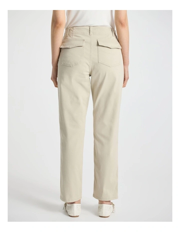 Harris Utility Pant in Parchment image 3