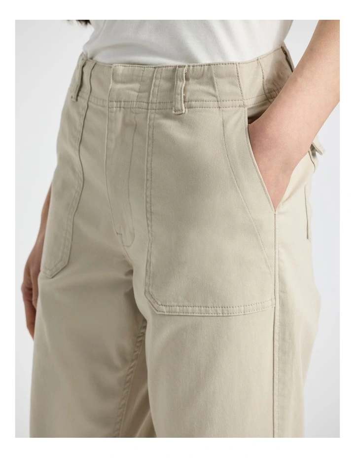 Harris Utility Pant in Parchment image 4
