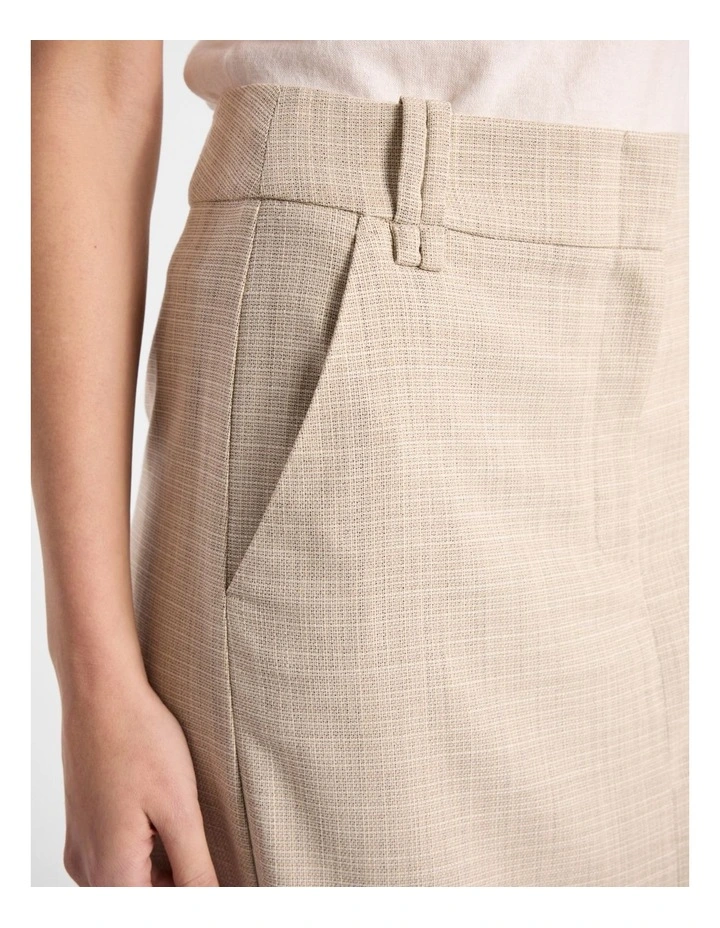 Harrison Midi Skirt in Oatmeal image 5