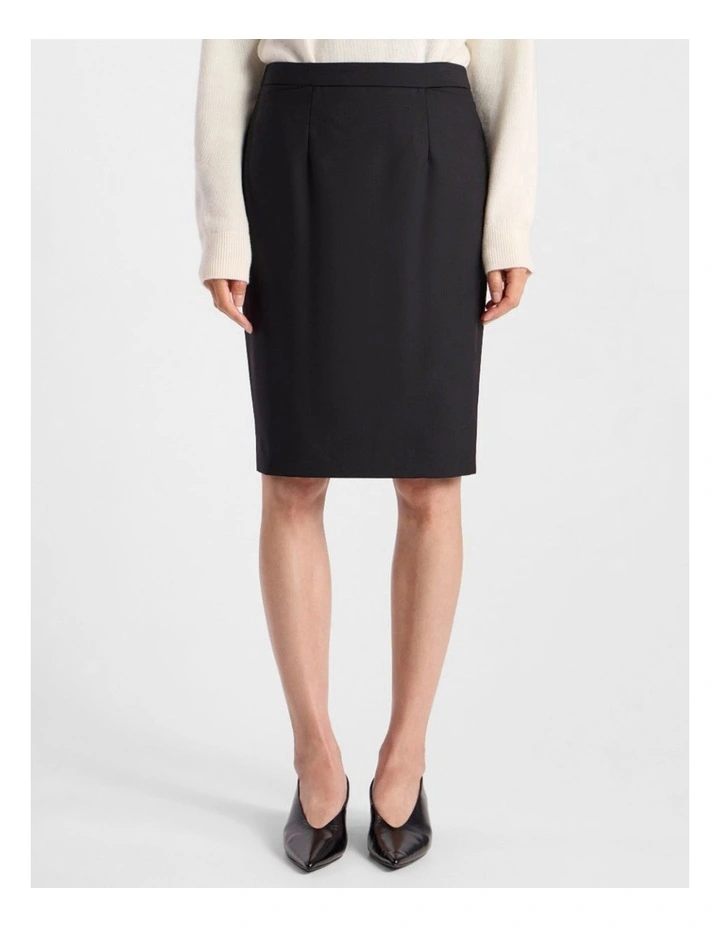 Celeste Pencil Skirt in Black image 1