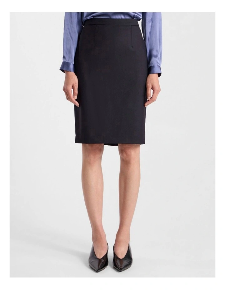 Celeste Pencil Skirt in Ink image 2