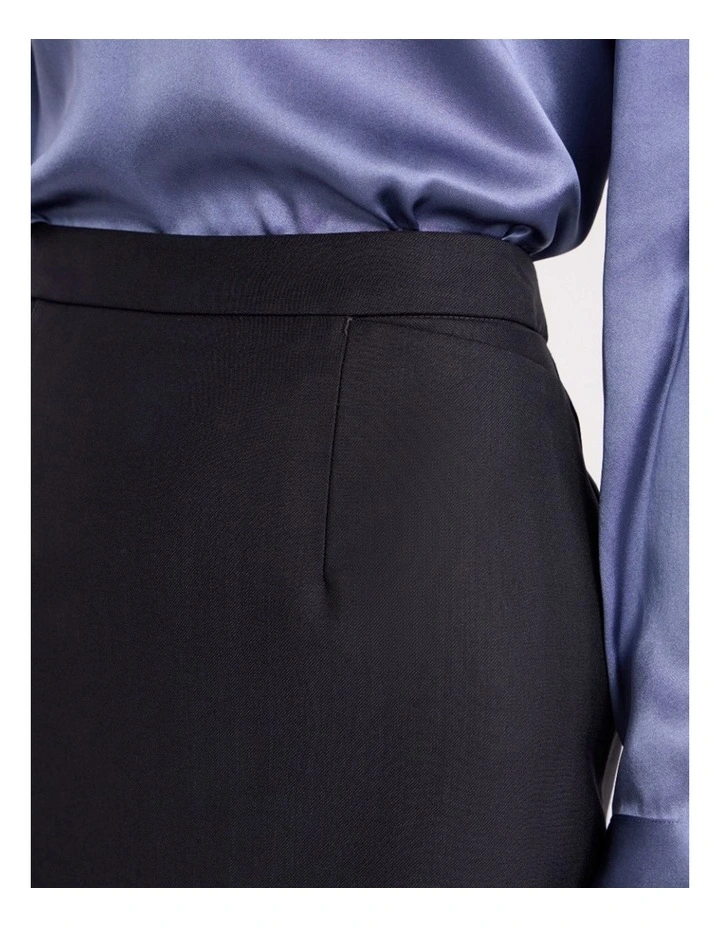 Celeste Pencil Skirt in Ink image 3