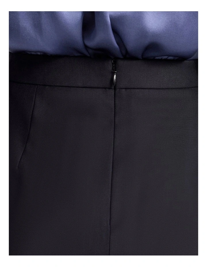 Celeste Pencil Skirt in Ink image 4
