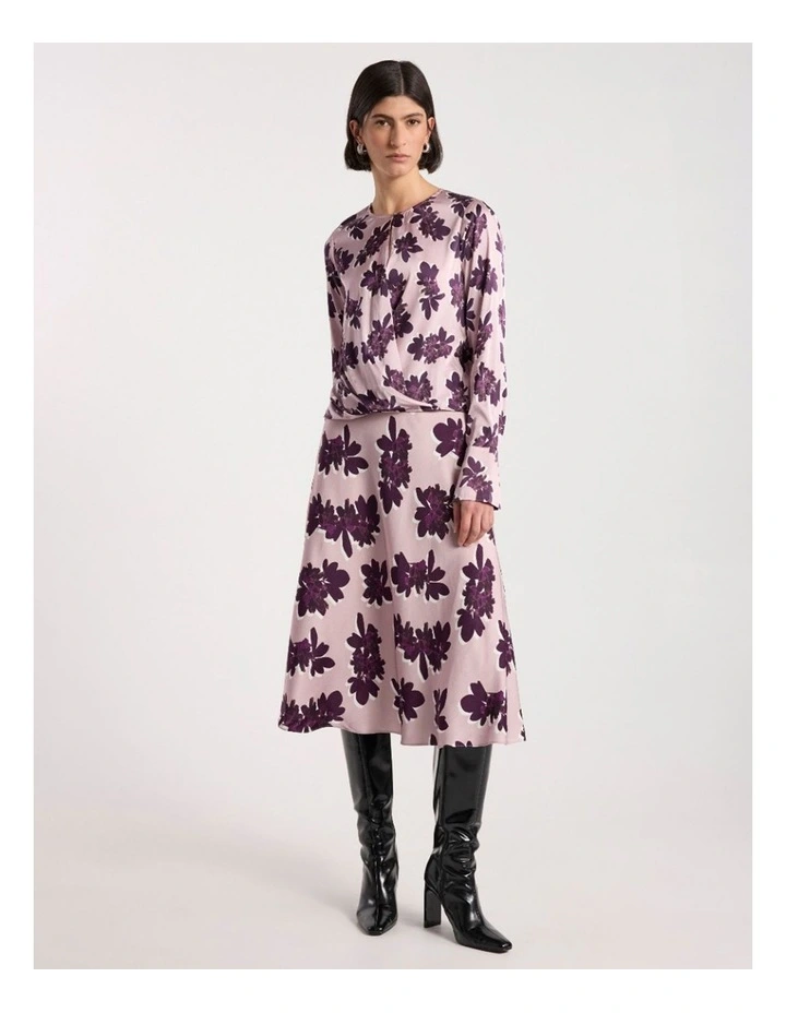 Fauna Midi Skirt in Dusk Multi image 1
