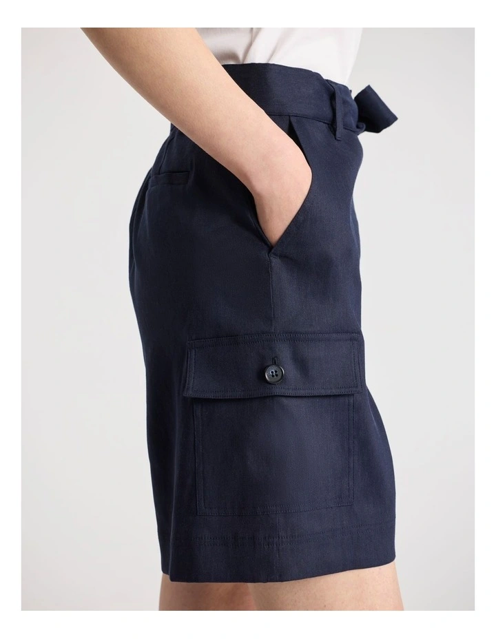 Cabello Cargo Short in Navy image 4