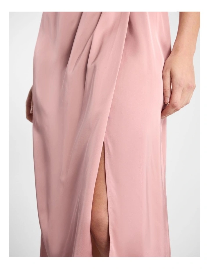 Sophia Viscose Dress in Rose image 4