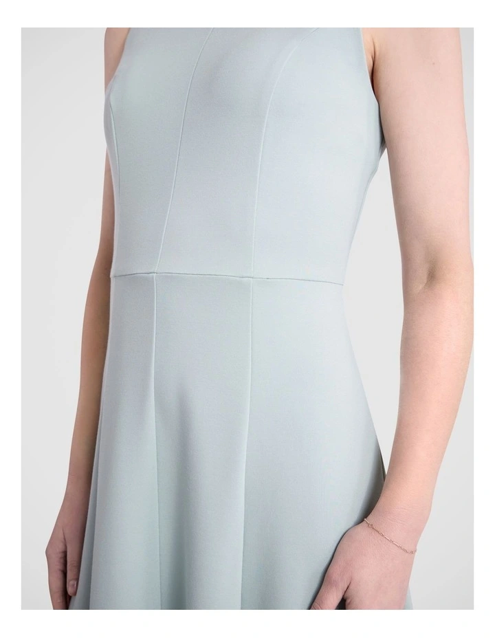 Rina Ponte Dress in Jade Green image 3