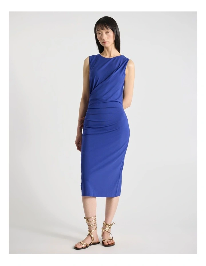 Janine Dress in Sapphire Blue image 1