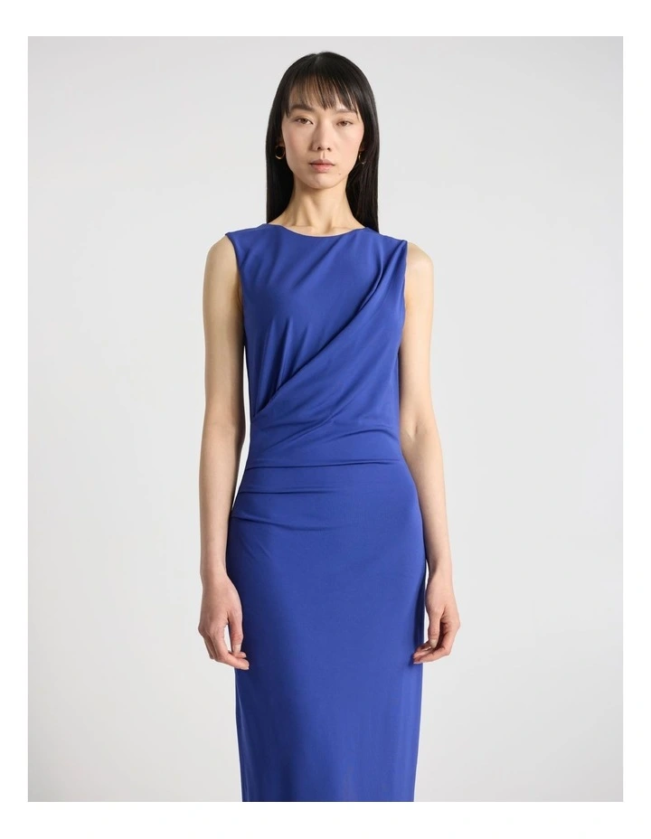 Janine Dress in Sapphire Blue image 2