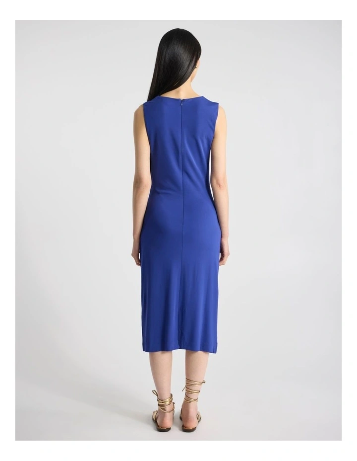 Janine Dress in Sapphire Blue image 3