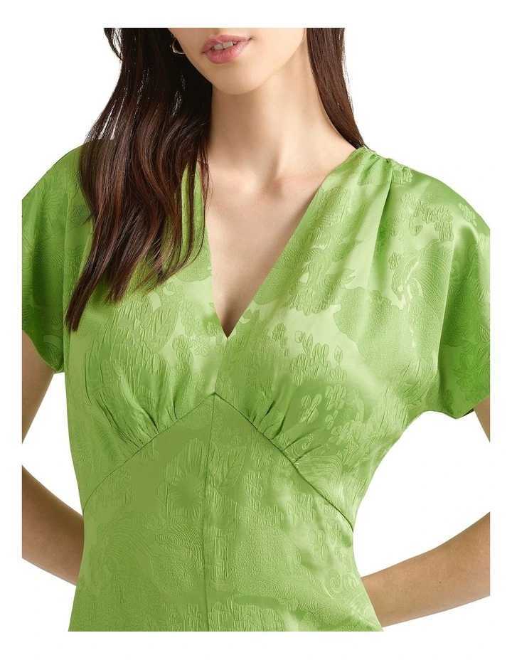 Holland Jacquard Dress in Meadow image 3