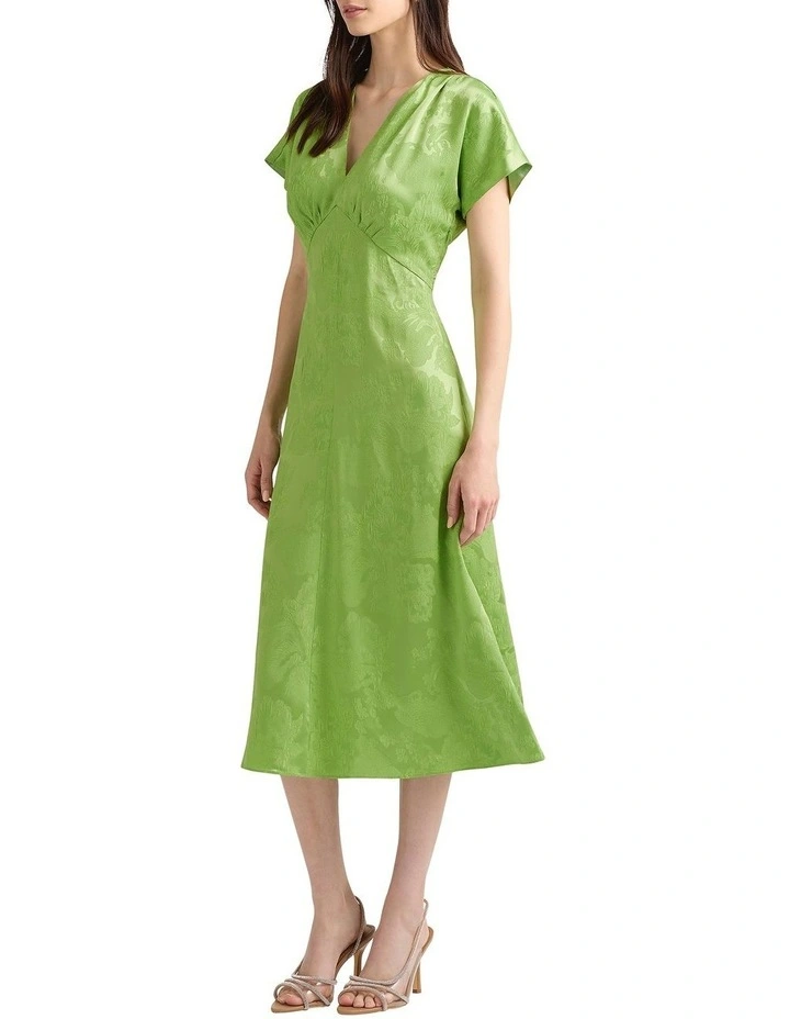 Holland Jacquard Dress in Meadow image 4