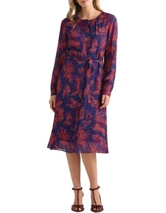 Clarissa Midi Dress in Neptune Multi