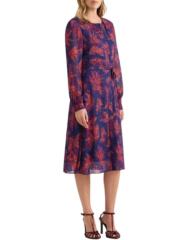 Clarissa Midi Dress in Neptune Multi image 4