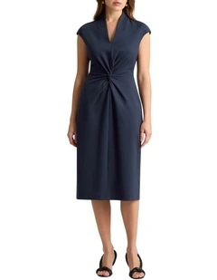 Akiyo Dress in Navy