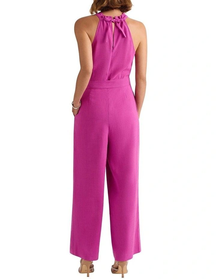 Alessandra Jumpsuit in Pomegranate image 2