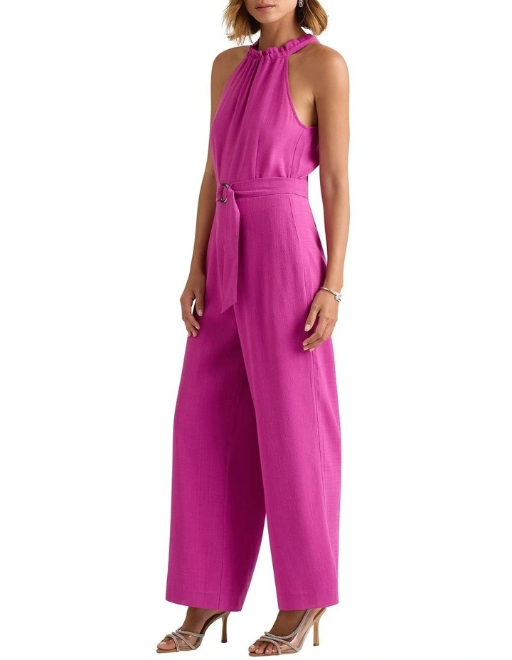 Alessandra Jumpsuit in Pomegranate image 4