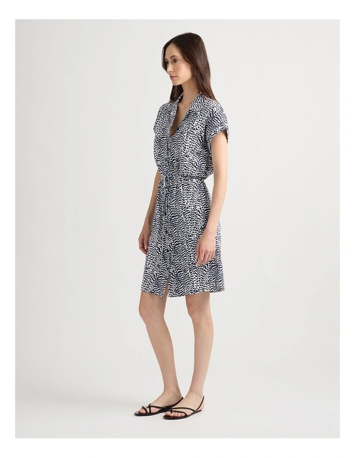 Blaise Cotton Dress in Midnight Multi image 2