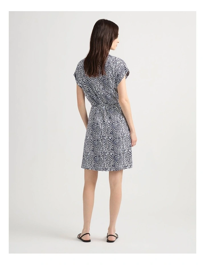 Blaise Cotton Dress in Midnight Multi image 3