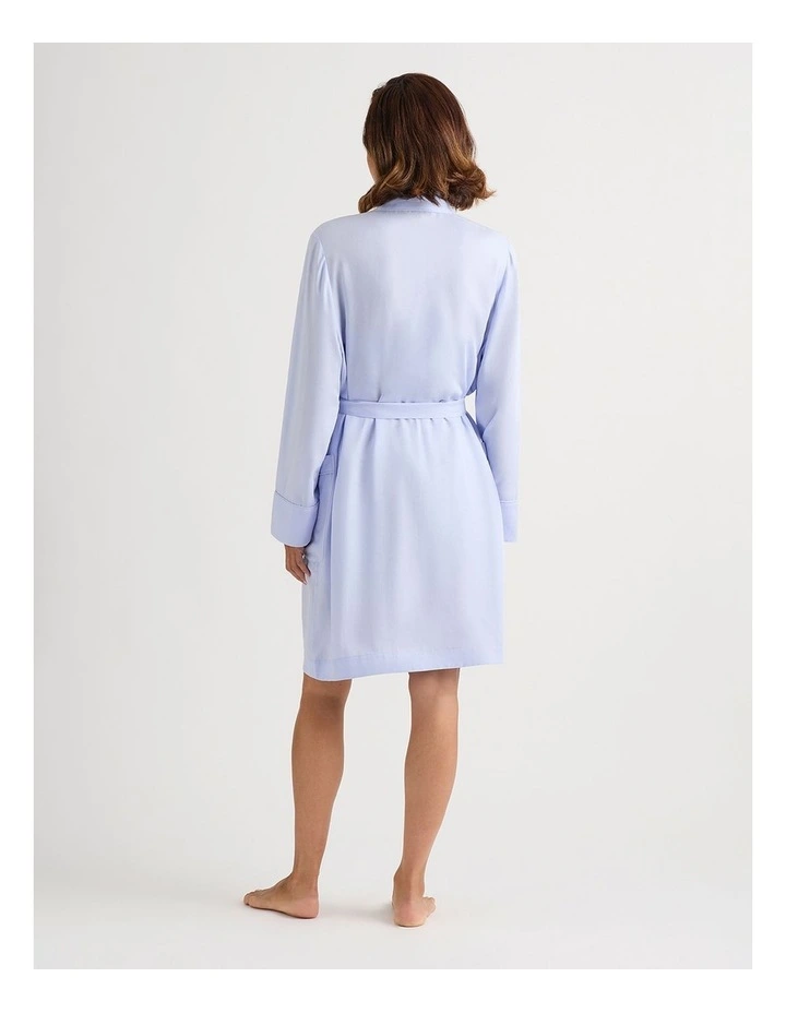 Lison Modal Short Sleep Robe in Capri image 3