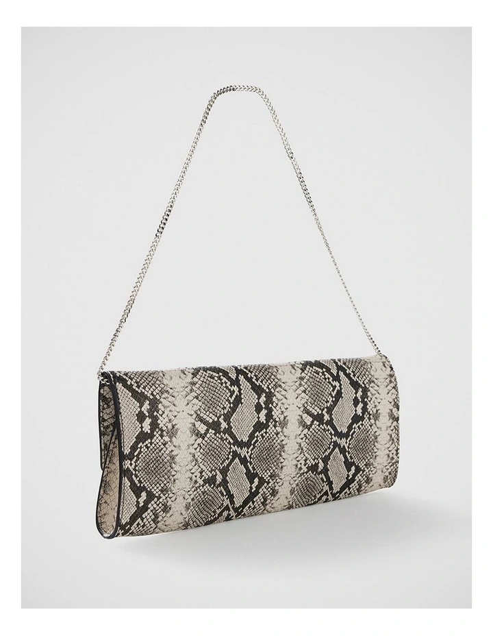 Clovelly Leather Shoulder Bag in Snake image 5