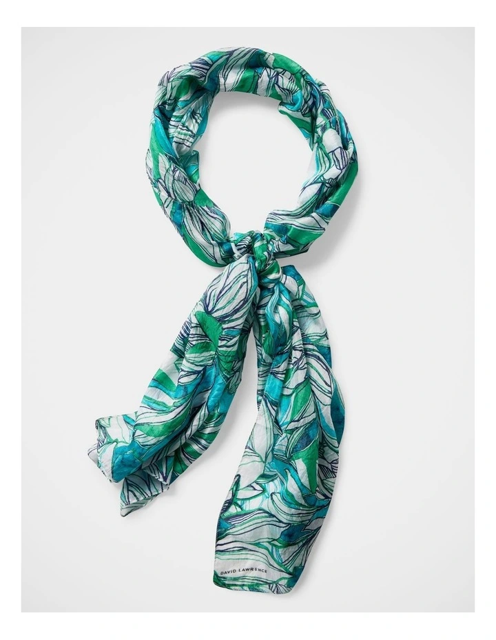 Mirabeau Silk Scarf in Multi image 2