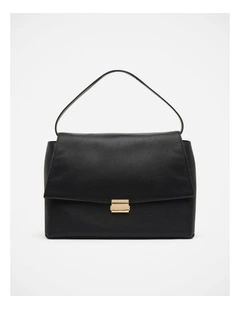 Mandy Leather Bag in Black
