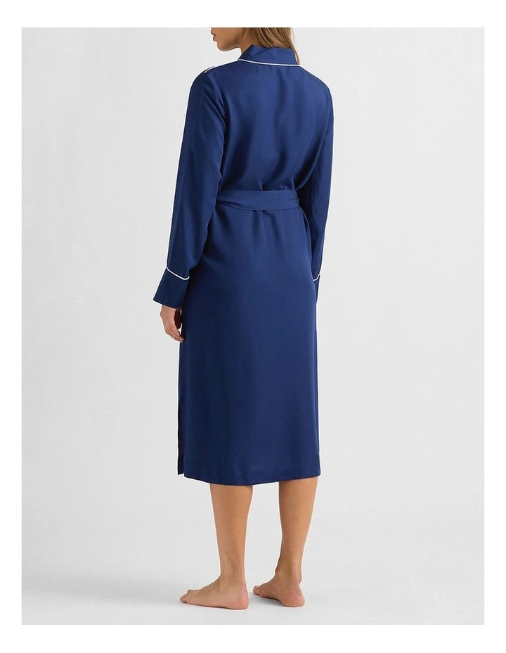 Lison Modal Sleep Robe in Marine image 3
