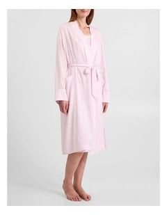 Lison Modal Sleep Robe in Peony Pink