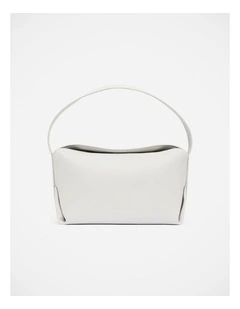 Seine Leather Shoulder Bag in Fog
