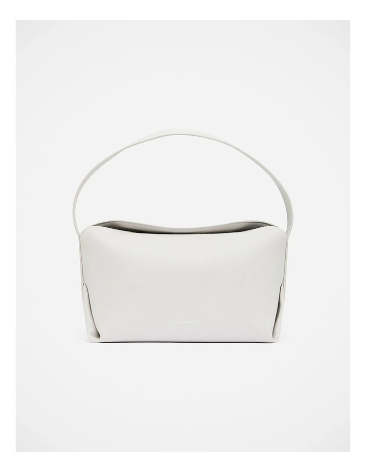 Seine Leather Shoulder Bag in Fog image 1