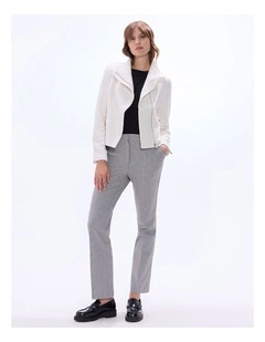 Lani Felted Wool Jacket in Ivory