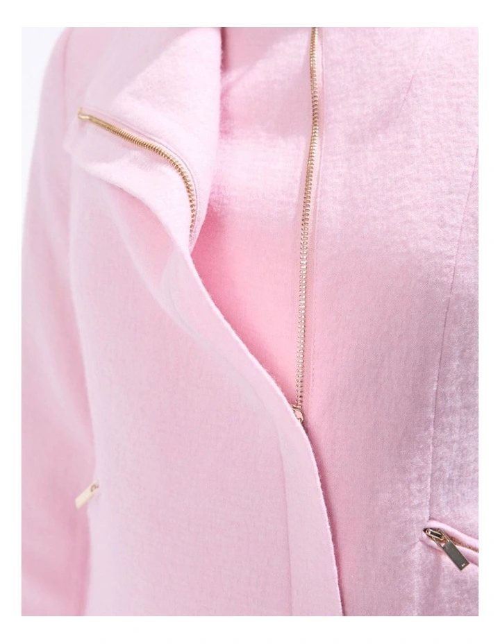 Lani Felted Wool Jacket in Pink Orchid image 3