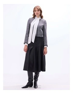 Briar Boucle Jacket in Grey Multi