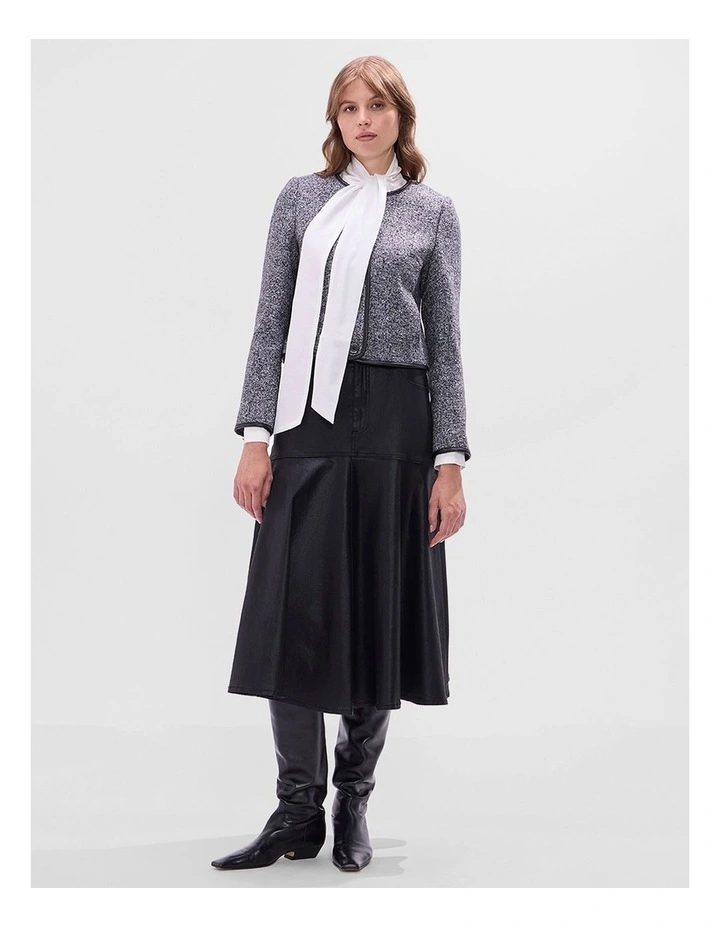 Briar Boucle Jacket in Grey Multi image 2