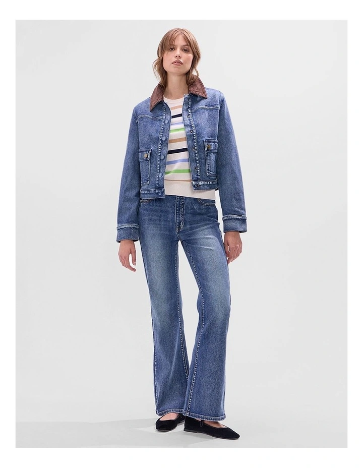 Kita Denim Jacket in Milan Blue image 2