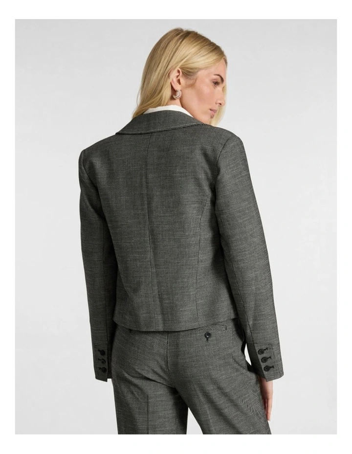 Sydney Jacket in Black/White image 3