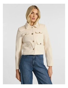 Calen Cord Jacket in Canvas