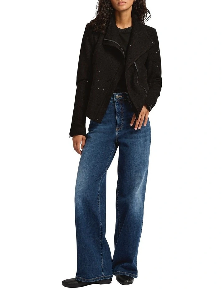 Marni Felted Wool Jacket in Black image 2